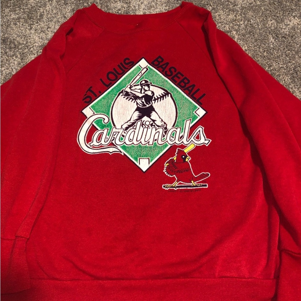 Vintage 1988 St Louis Cardinals sweatshirt - Logo 7 - Size M
